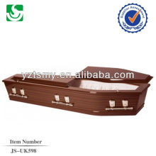 decoration interior shining coffin with golden handles